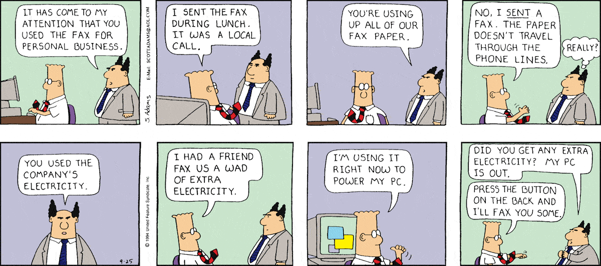 Dilbert Cartoon